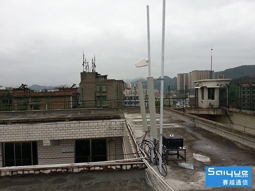  临县某看守所大功率手机信号屏蔽器（白噪声）案例